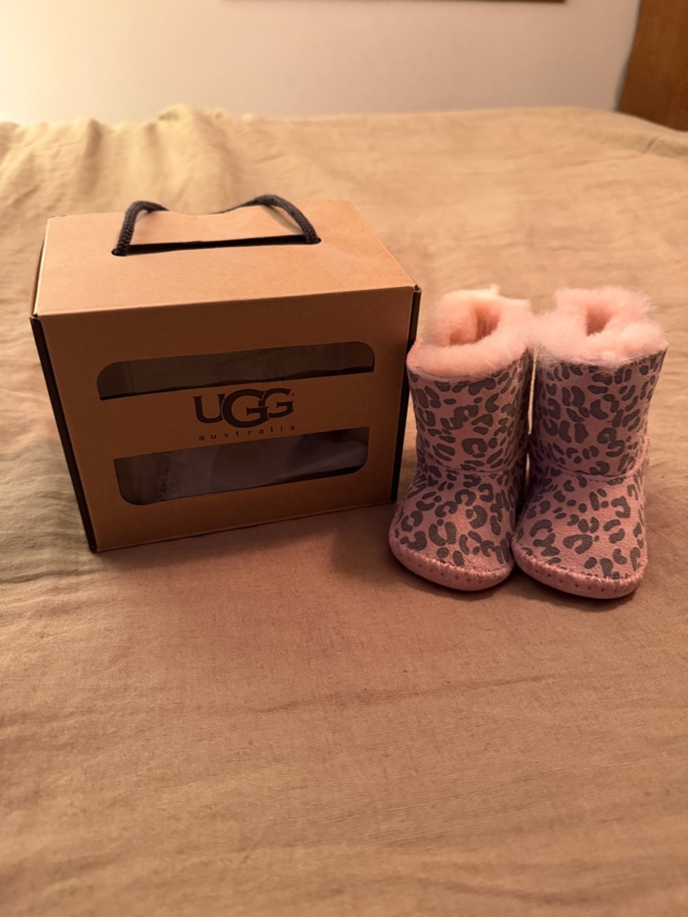 Baby Girl Ugg Booties size 0/1